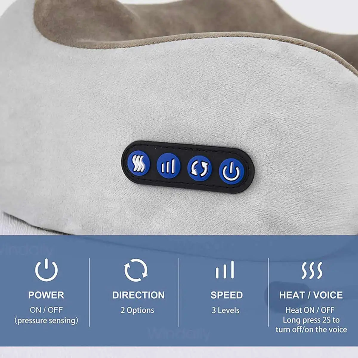 Premium Electric Neck Massager with Heat