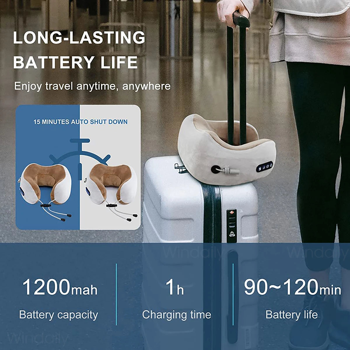 Premium Electric Neck Massager with Heat
