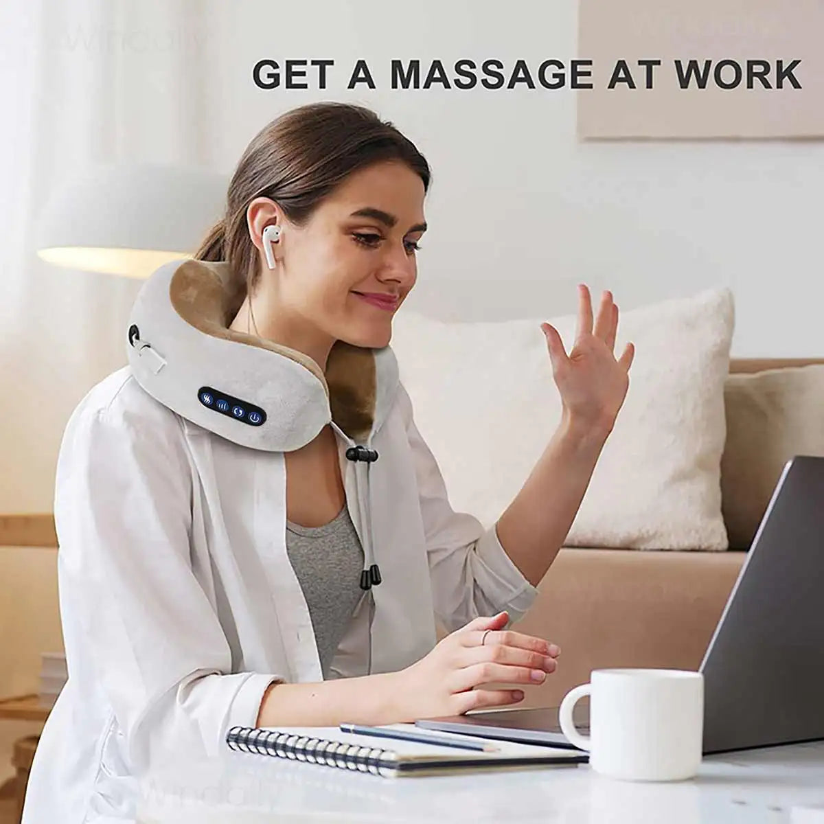 Premium Electric Neck Massager with Heat