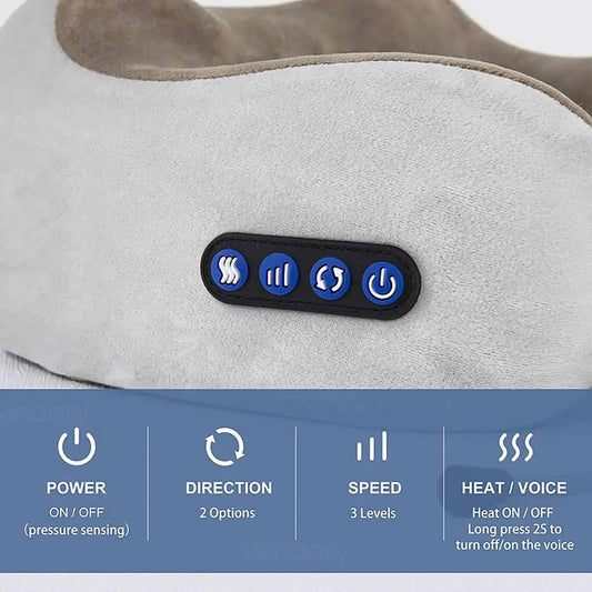 Premium Electric Neck Massager with Heat