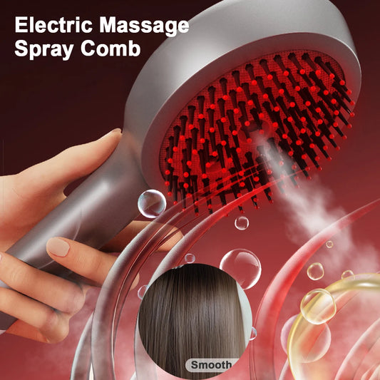 Electric Spray Massage Comb
